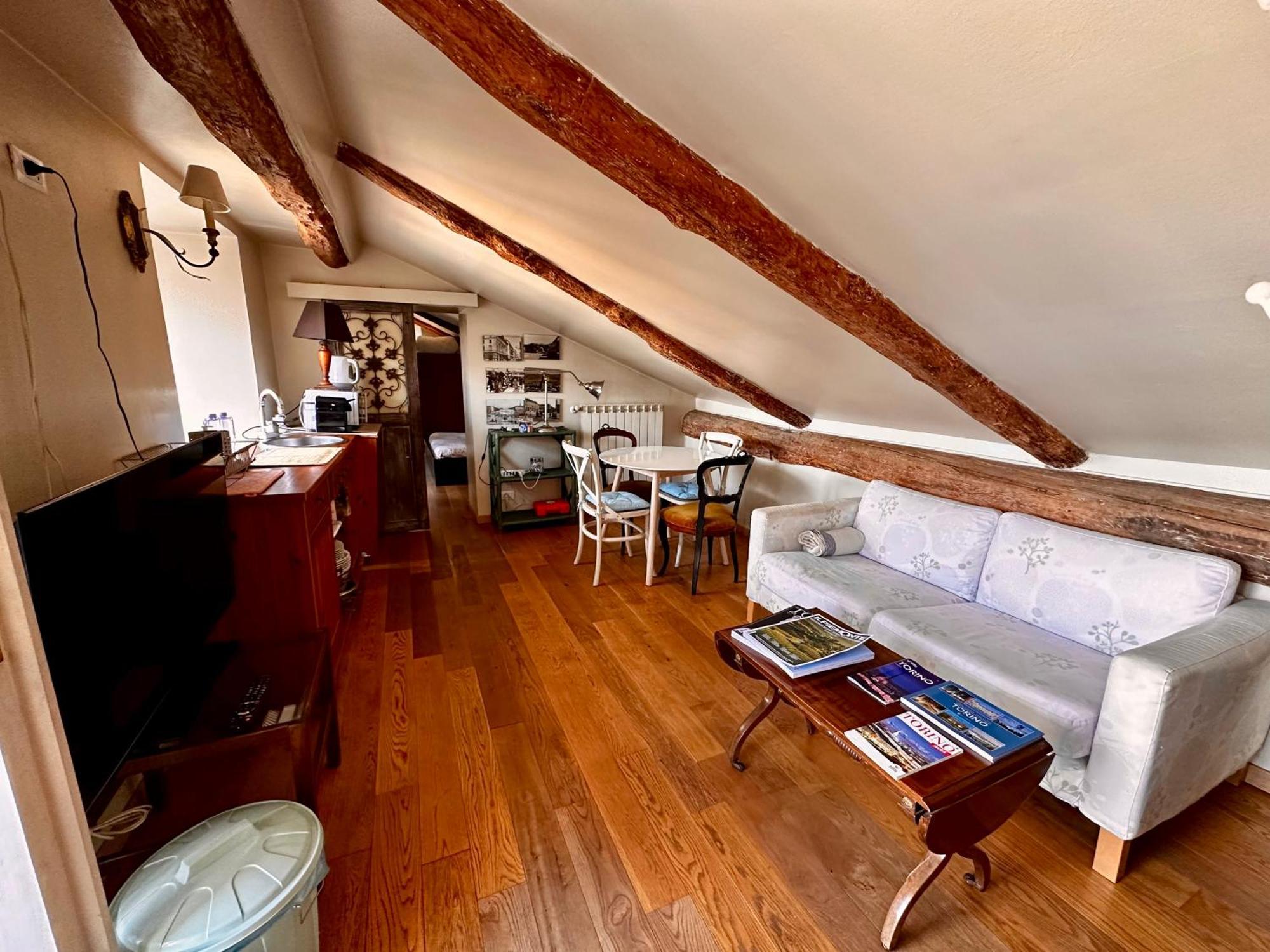 Apartmán Le Finestre Sulla Mole Turín Exteriér fotografie